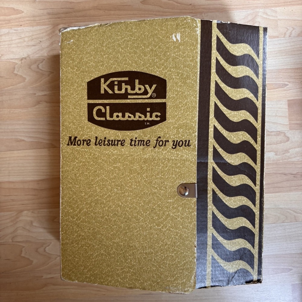 Kirby Classic Vacuum Vtg Accessories Attachment Set In Box 9 Pieces + Manual